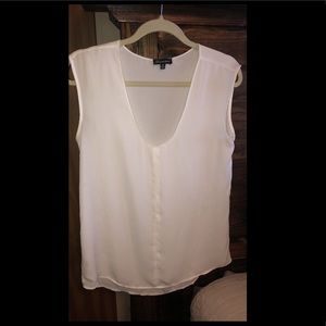 Shine star White Tank Shirt